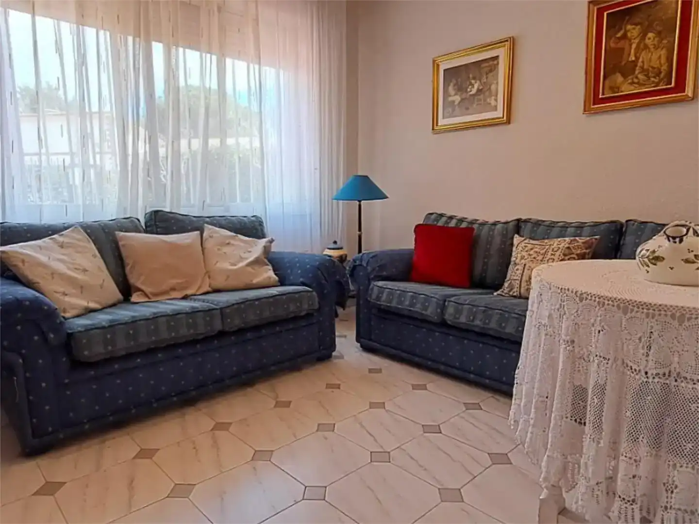 Sala d'estar de Pis en venda en Maello amb Piscina