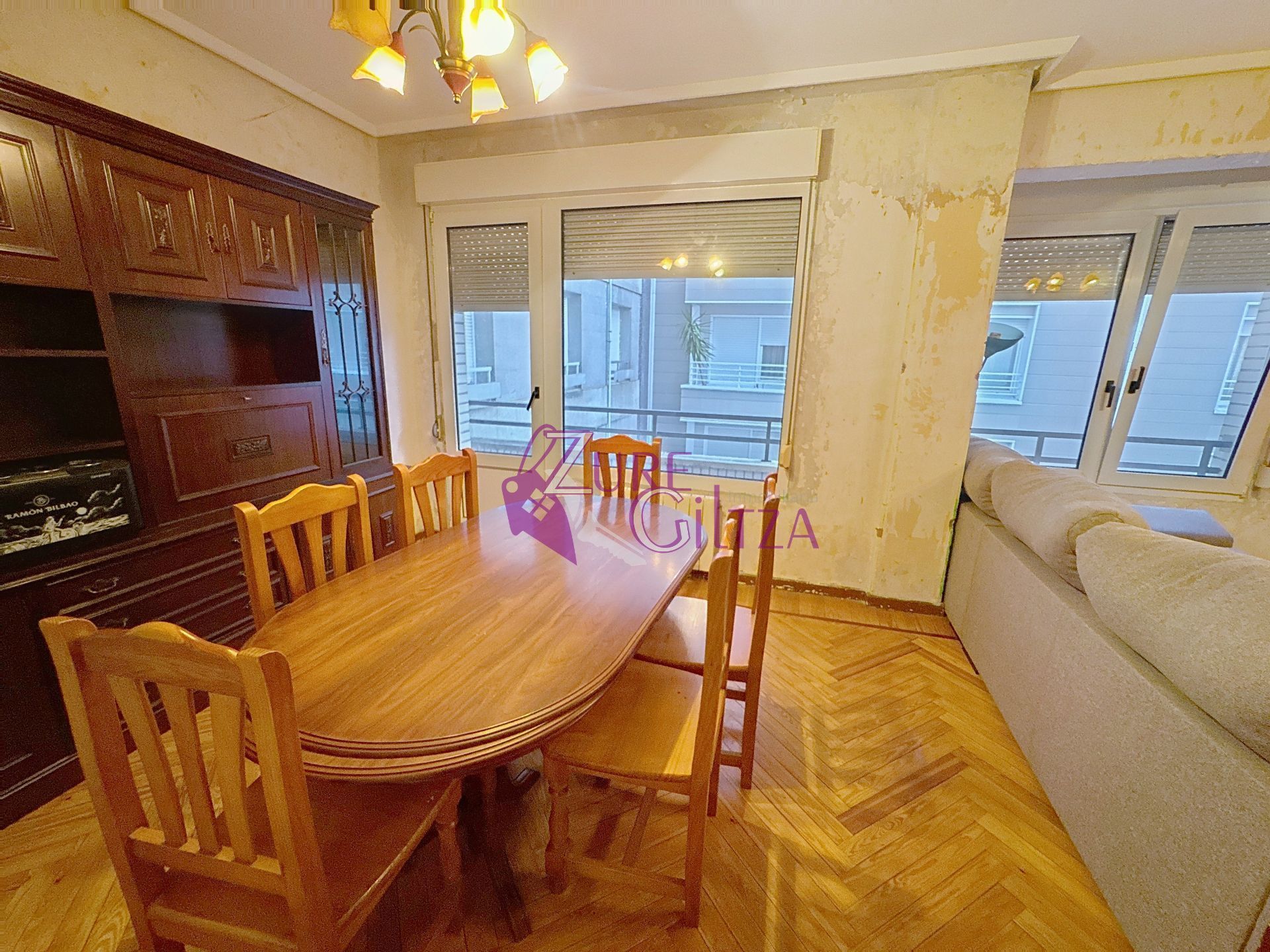 Dining room of Flat for sale in Durango  with Heating, Storage room and Furnished