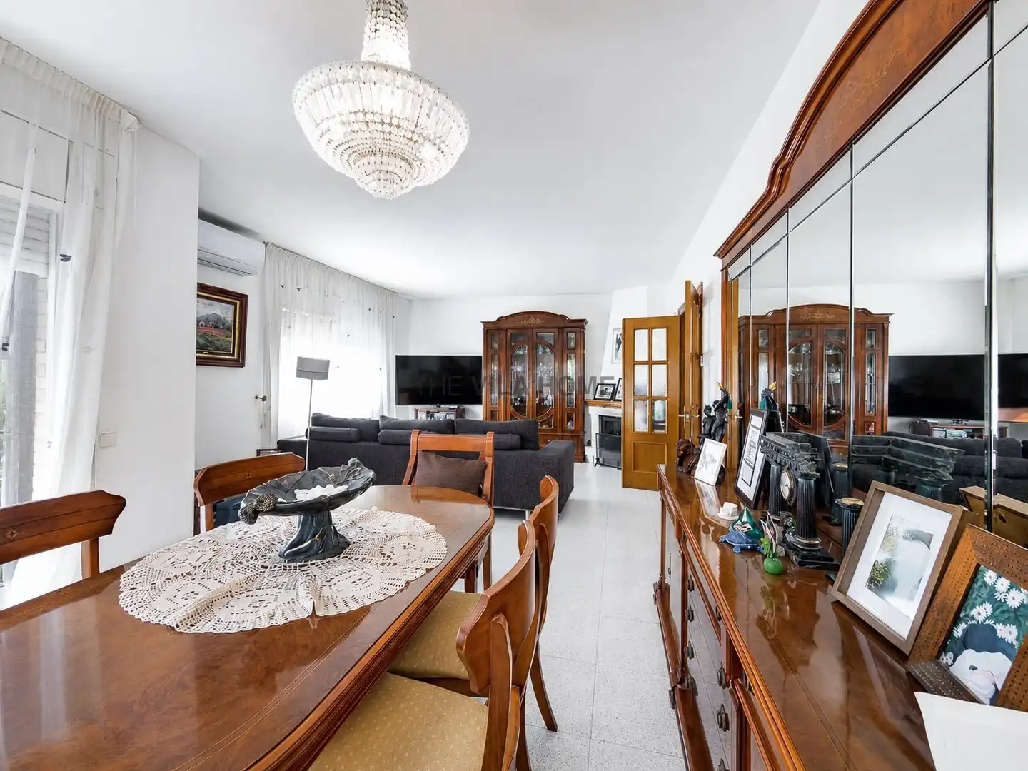 Sala d'estar de Finca rústica en venda en Vilanova i la Geltrú amb Aire condicionat