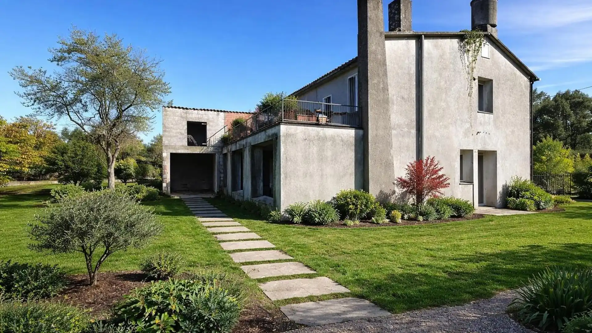 Vista exterior de Casa o chalet en venta en Oleiros con Jardín privado, Terraza y Balcón