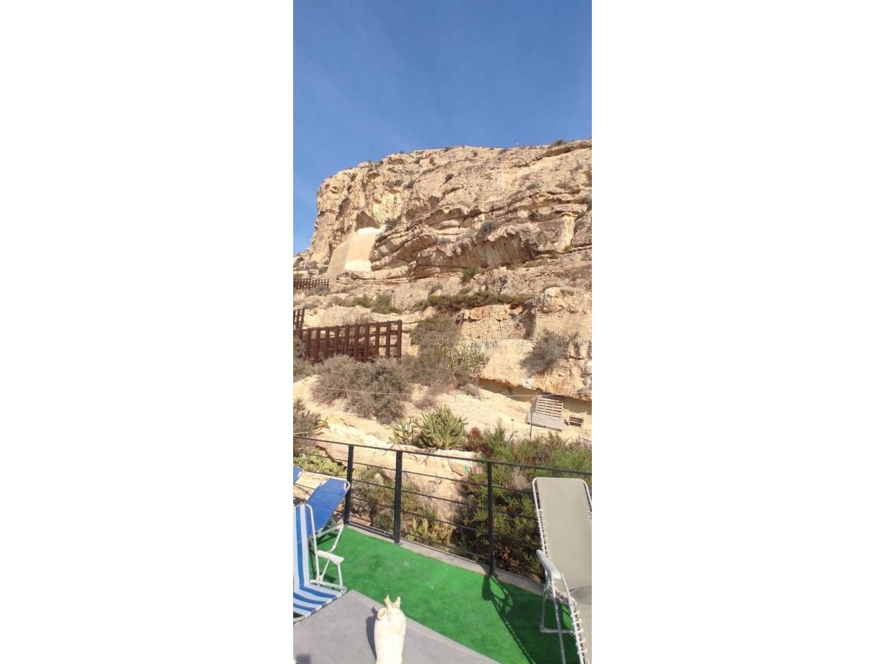Terrassa de Casa o xalet en venda en Alicante / Alacant amb Aire condicionat, Jardí privat i Terrassa