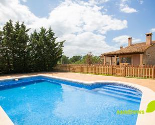 Swimming pool of House or chalet for sale in Capmany  with Air Conditioner, Terrace and Swimming Pool