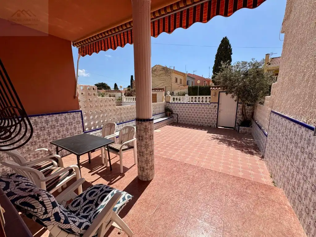 Terraza de Dúplex de alquiler en Mazarrón con Terraza, Amueblado y Lavadora