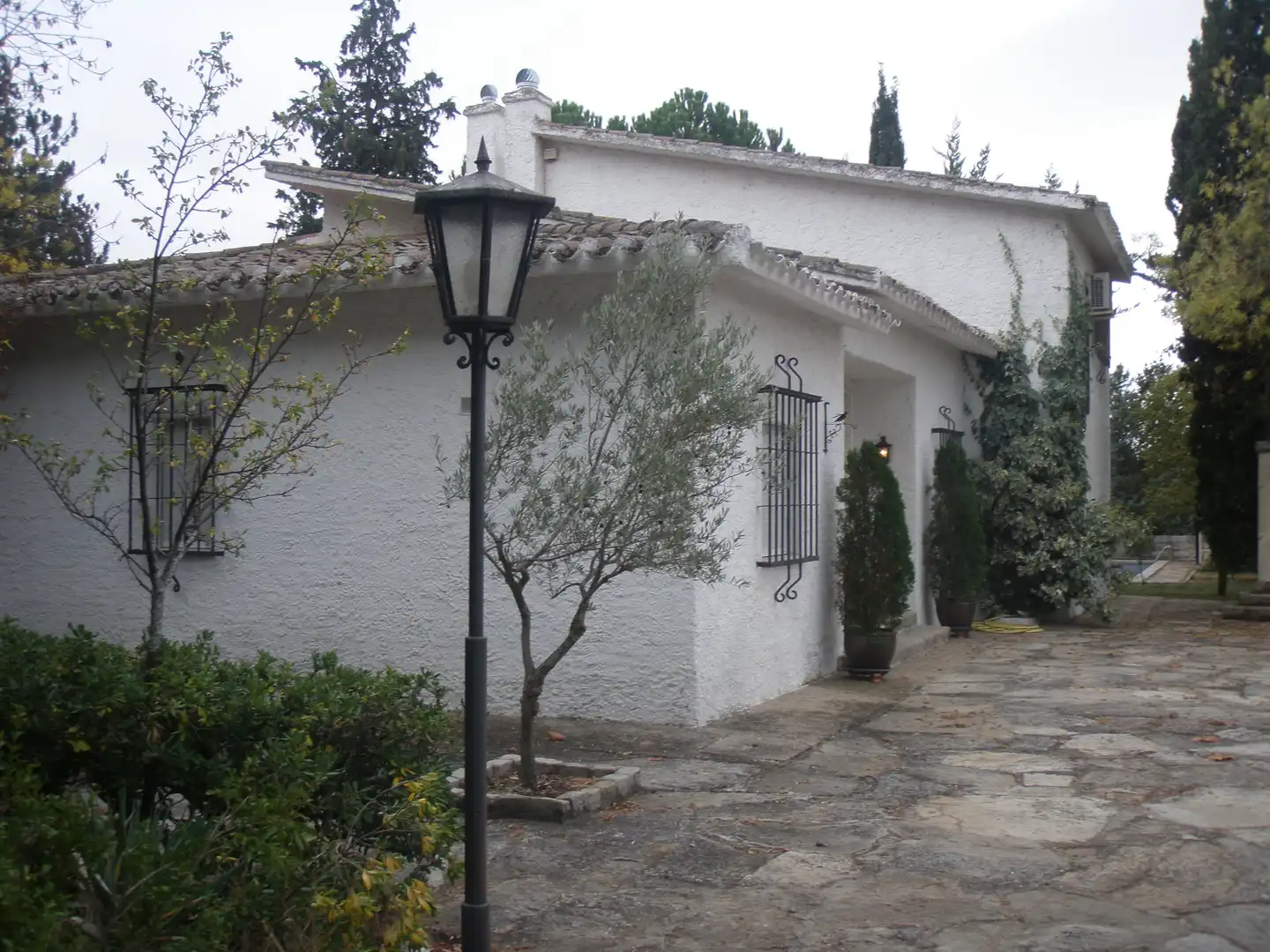 Vista exterior de Casa o xalet en venda en Fresno de la Ribera amb Calefacció, Jardí privat i Piscina