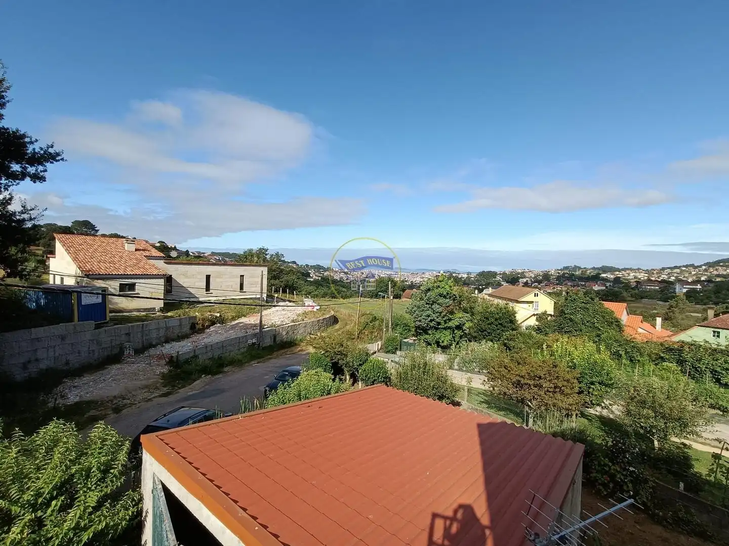 Vista exterior de Casa o chalet en venta en Vigo  con Trastero, Amueblado y Balcón