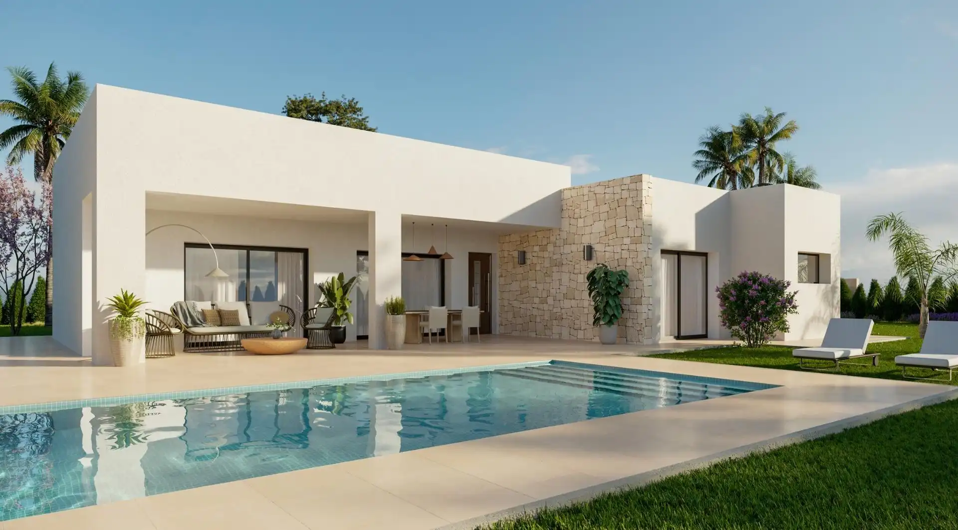 Villa avec piscine à vendre à Pedanías Oeste