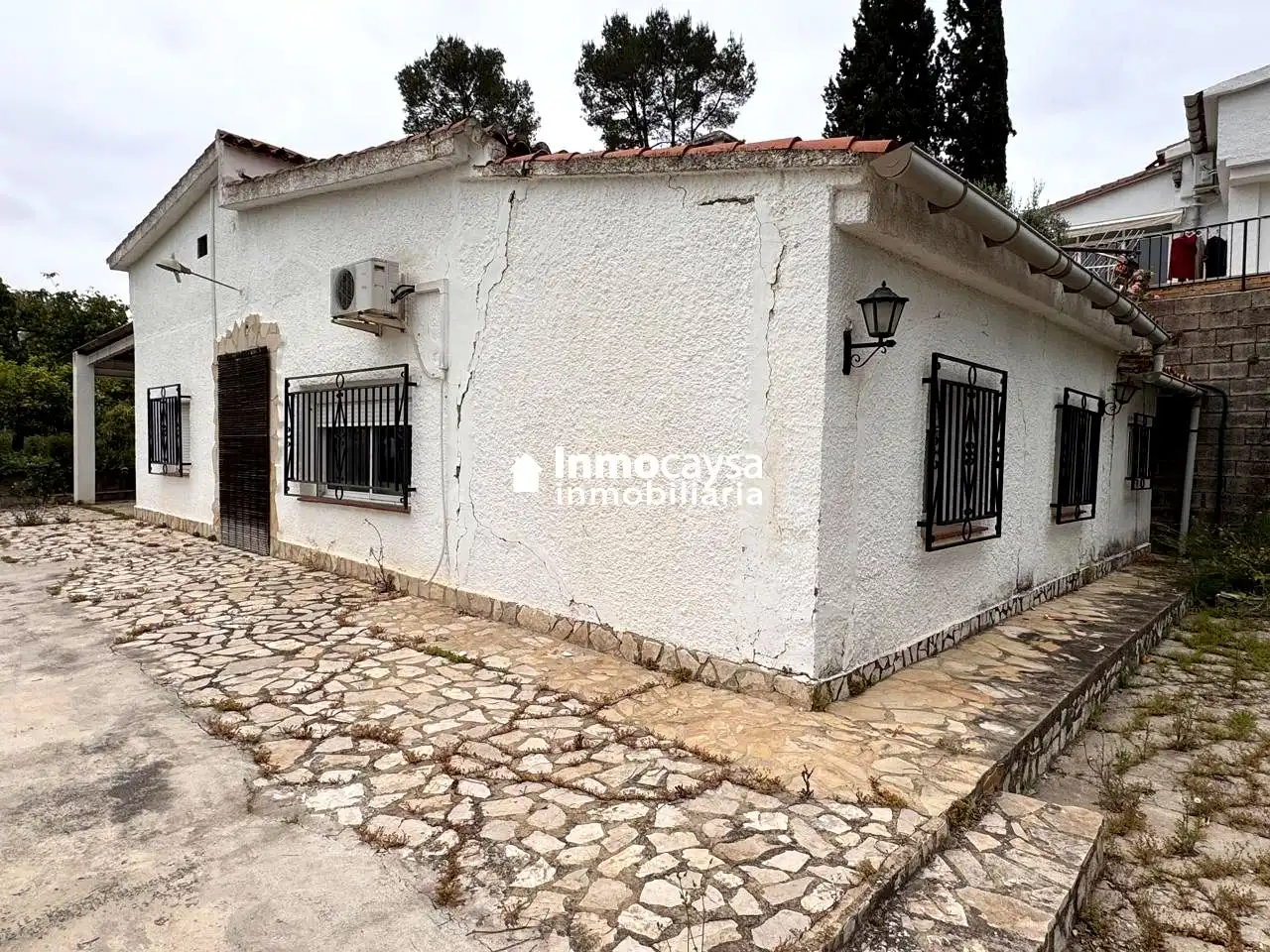 Vista exterior de Casa o chalet en venta en Xàtiva con Aire acondicionado, Jardín privado y Piscina