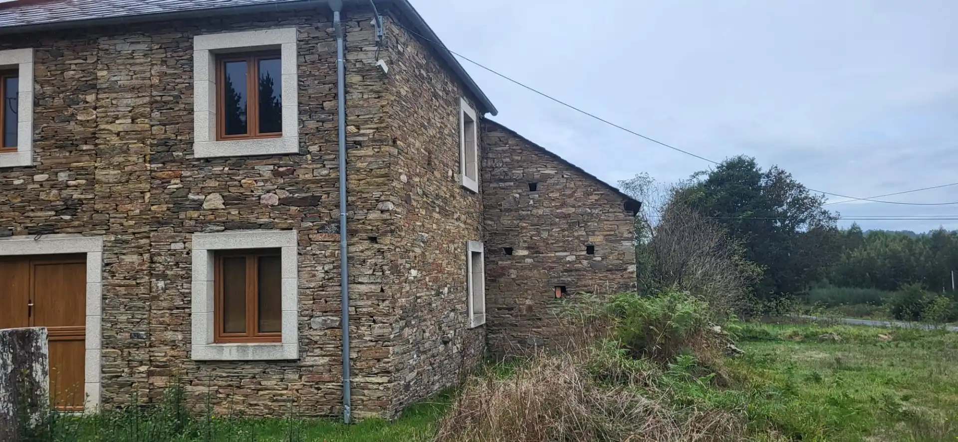 Vista exterior de Casa o chalet en venta en Vilalba con Calefacción, Trastero y Amueblado