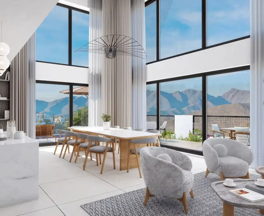 Terraza de Piso en venta en Ojén con Jardín privado, Terraza y Piscina