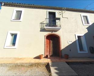 Exterior view of Country house for sale in Font-rubí  with Terrace