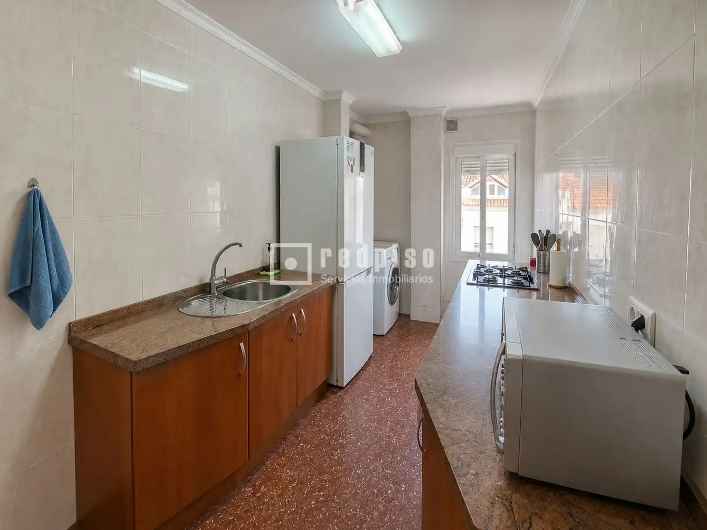 Küche von Wohnung zum Verkauf in Vélez-Málaga mit Heizung, Privatgarten und Terrasse