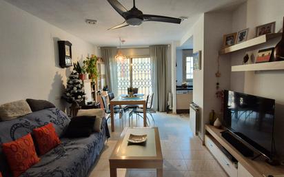 Living room of Flat for sale in El Papiol  with Private garden, Oven and Balcony