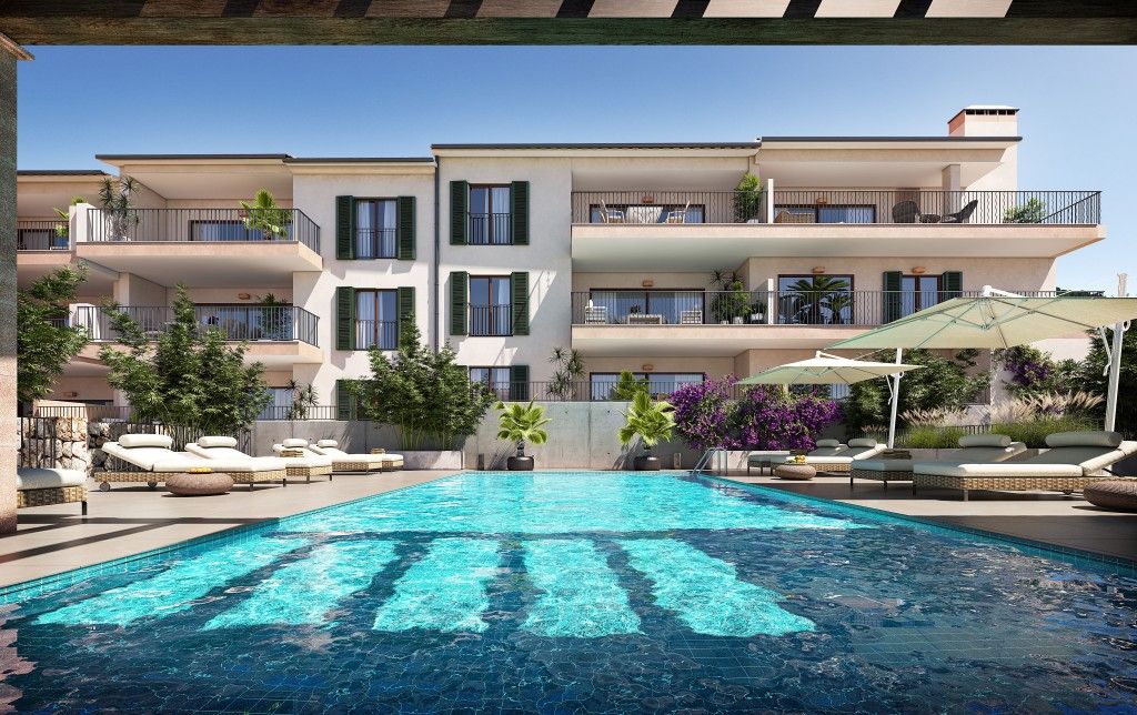 Piscina de Apartament en venda en Capdepera amb Aire condicionat, Terrassa i Piscina comunitària