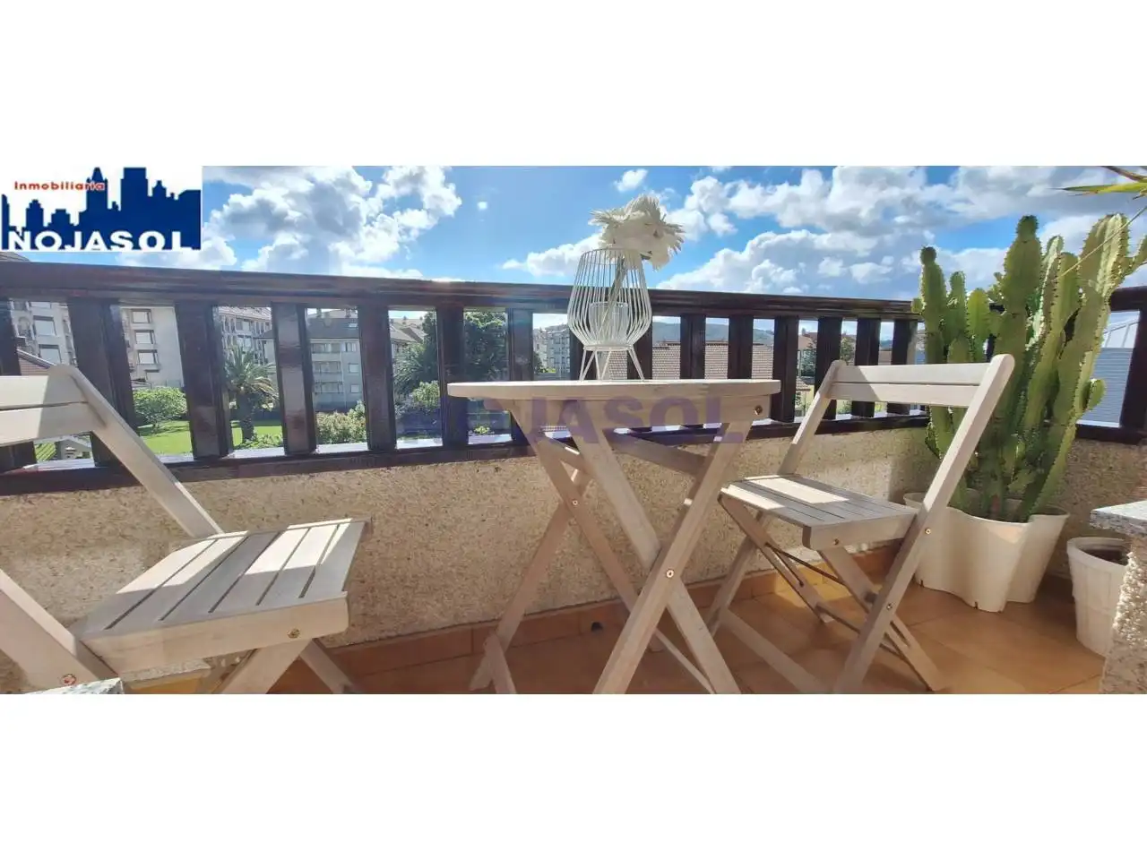 Terrasse von Maisonette zur Miete in Noja mit Terrasse und Möbliert