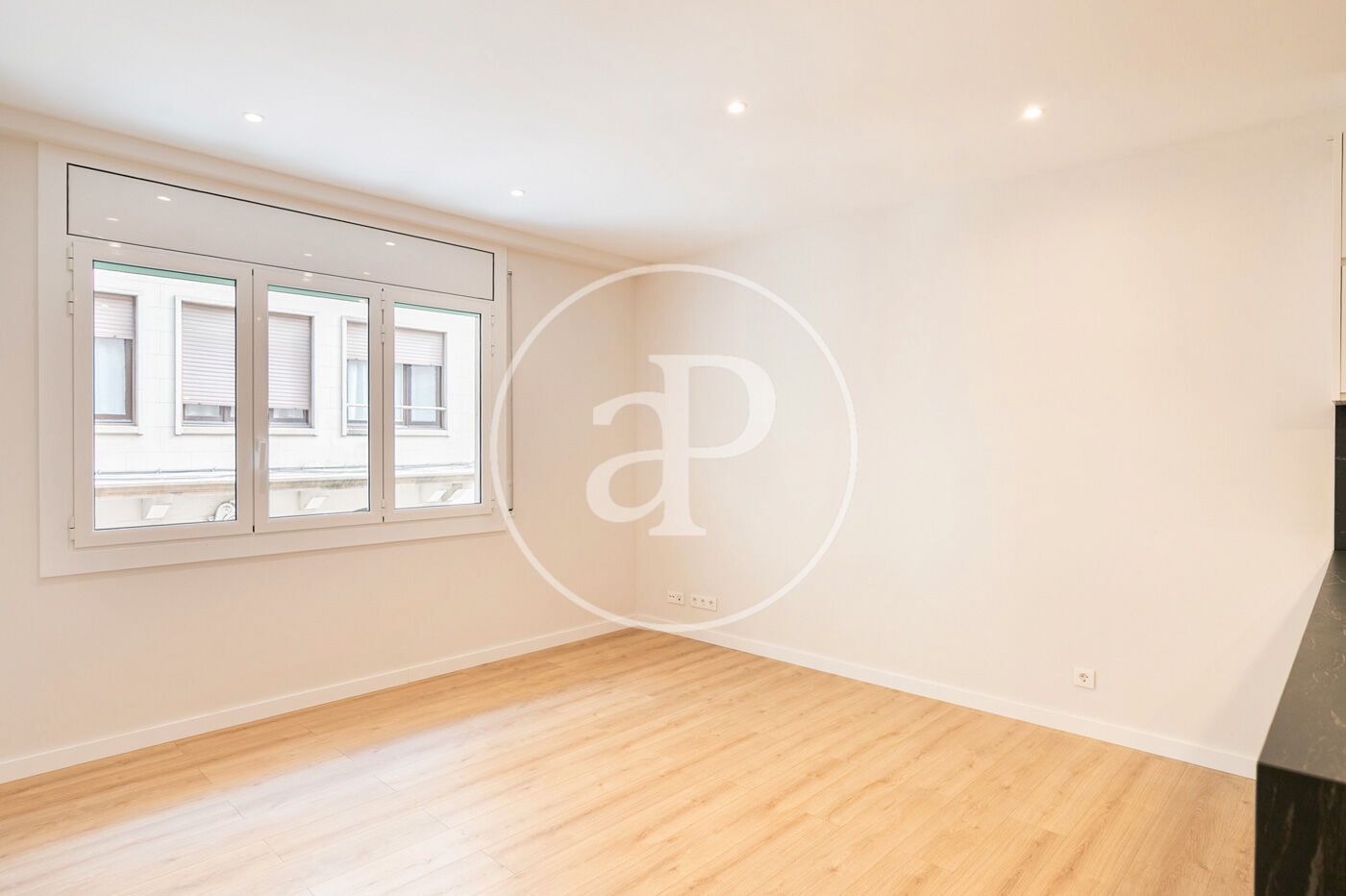 Sala d'estar de Pis en venda en  Barcelona Capital amb Aire condicionat i Calefacció