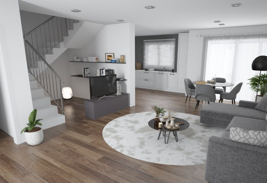 Sala d'estar de Casa adosada en venda en Illescas amb Calefacció, Terrassa i Traster