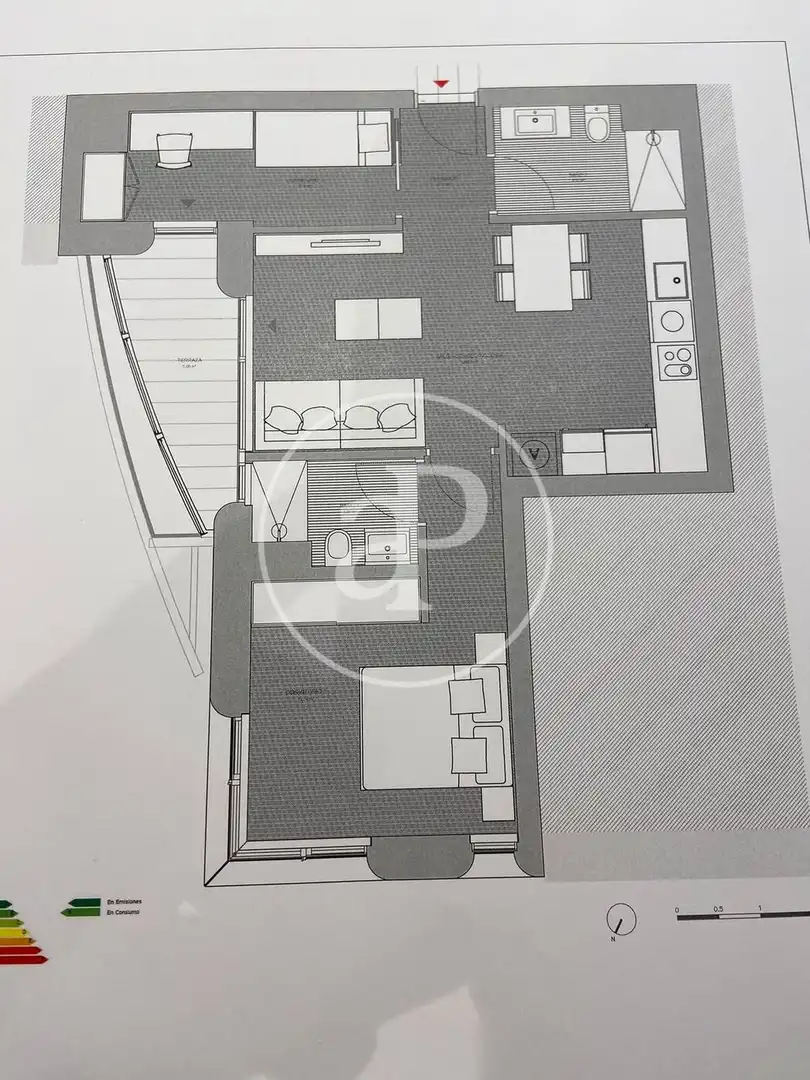 Flat with terrace to rent in Campanar, imagen 14