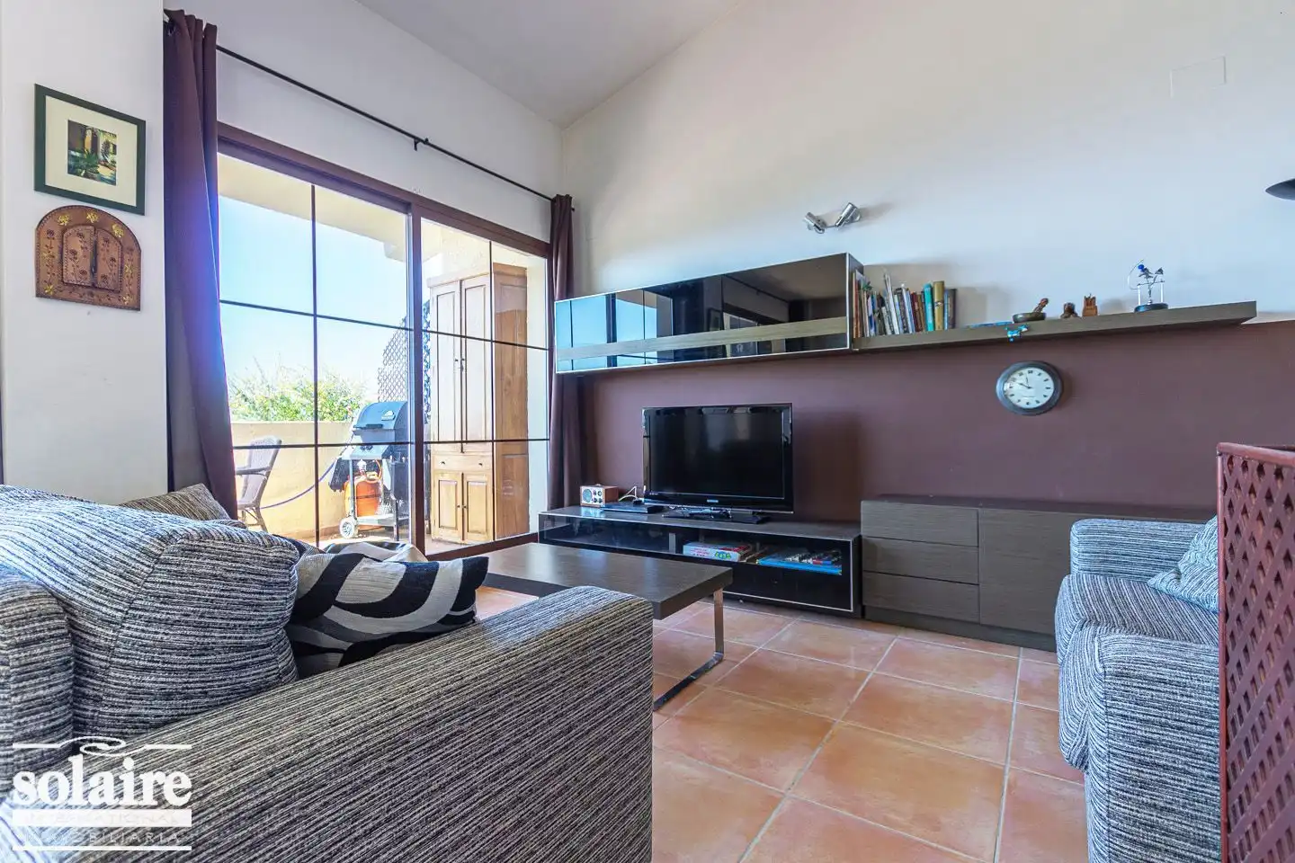 Sala de estar de Casa adosada de alquiler en Altea con Aire acondicionado, Calefacción y Terraza