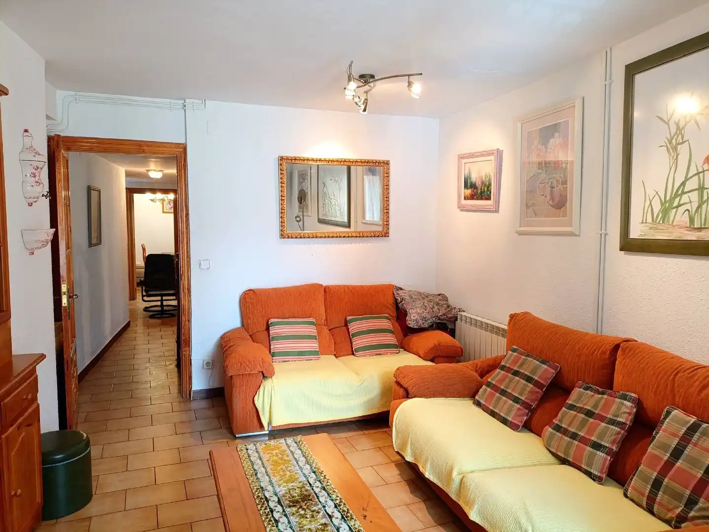 Sala d'estar de Finca rústica en venda en Campo amb Calefacció i Traster