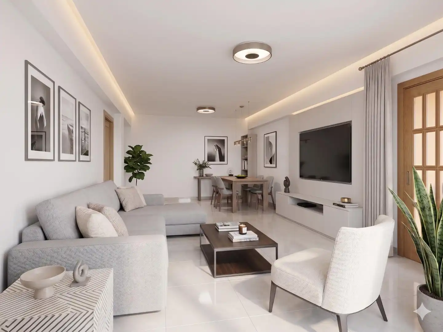 Sala de estar de Apartamento en venta en Alcúdia