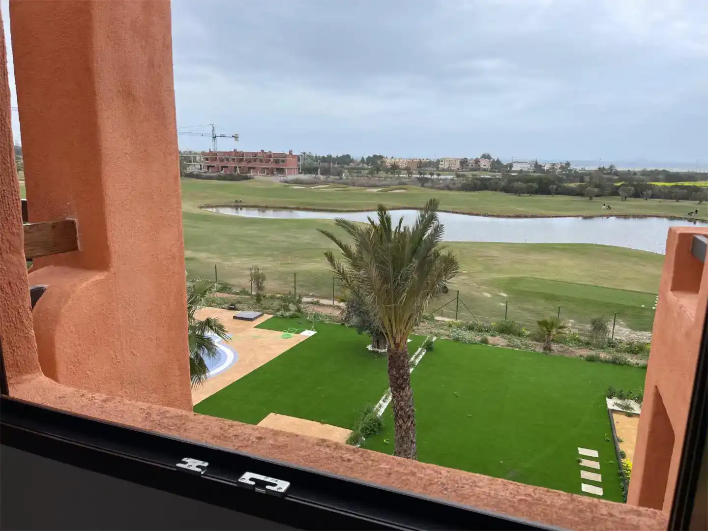 Garten von Wohnung zur Miete in Los Alcázares mit Klimaanlage, Schwimmbad und Balkon