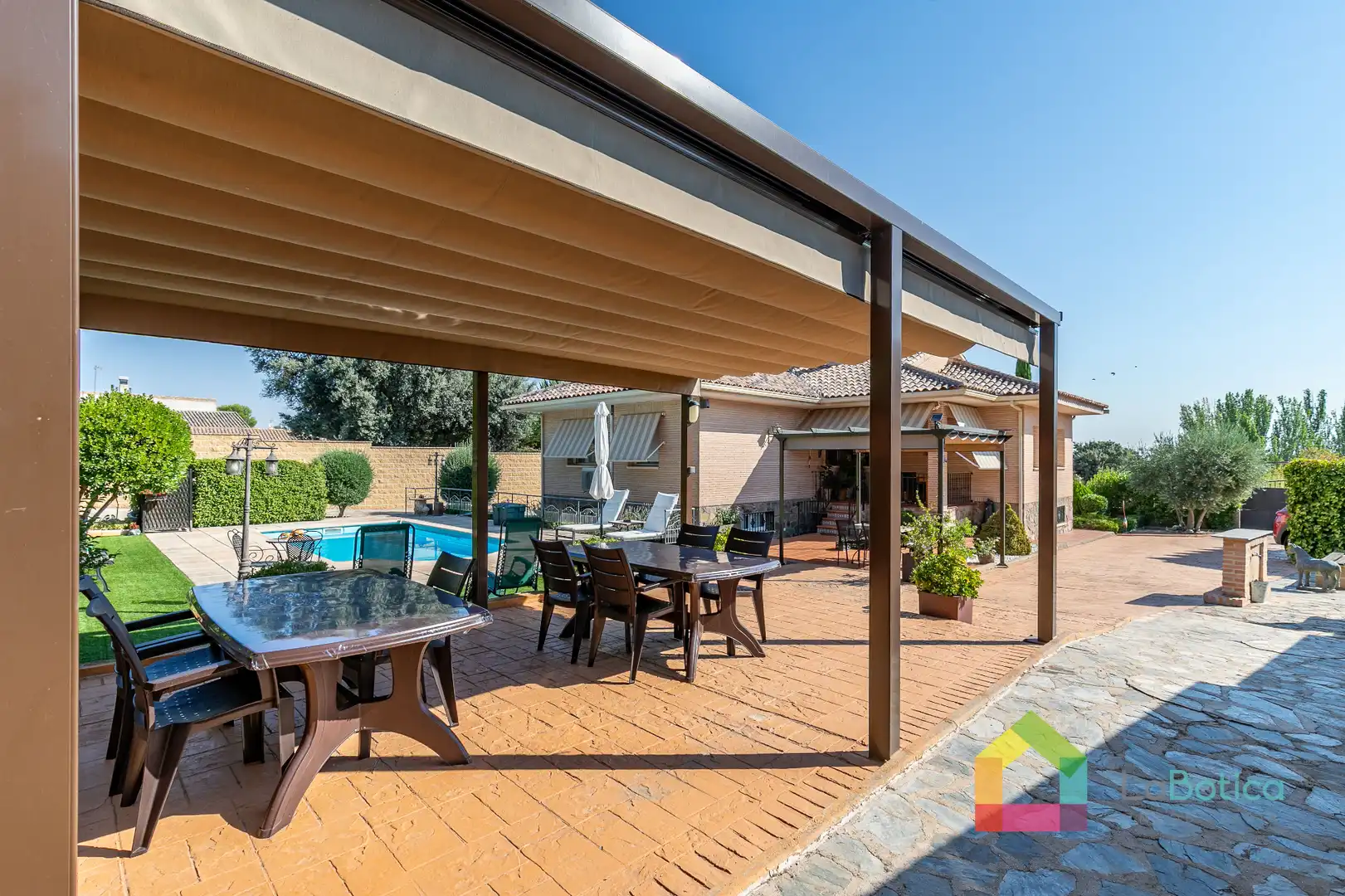 Terrassa de Casa o xalet en venda en Nambroca amb Aire condicionat, Calefacció i Jardí privat