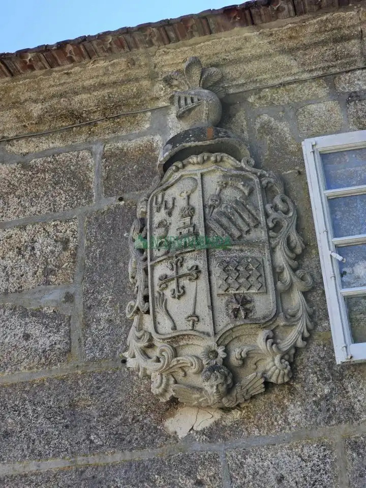 Vista exterior de Finca rústica en venta en A Cañiza   con Calefacción, Jardín privado y Terraza