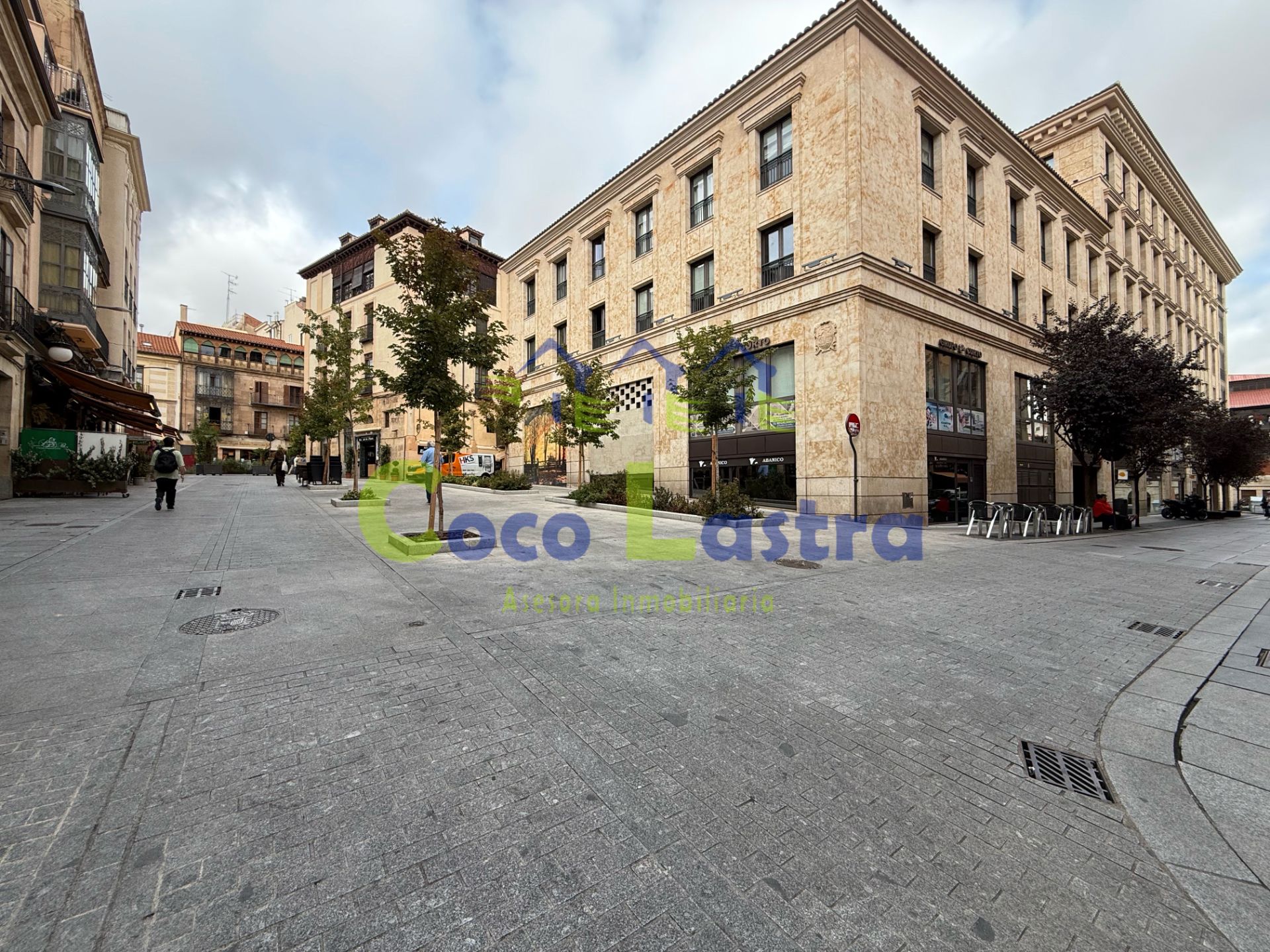 Exterior view of Flat to rent in Salamanca Capital  with Heating, Parquet flooring and Furnished