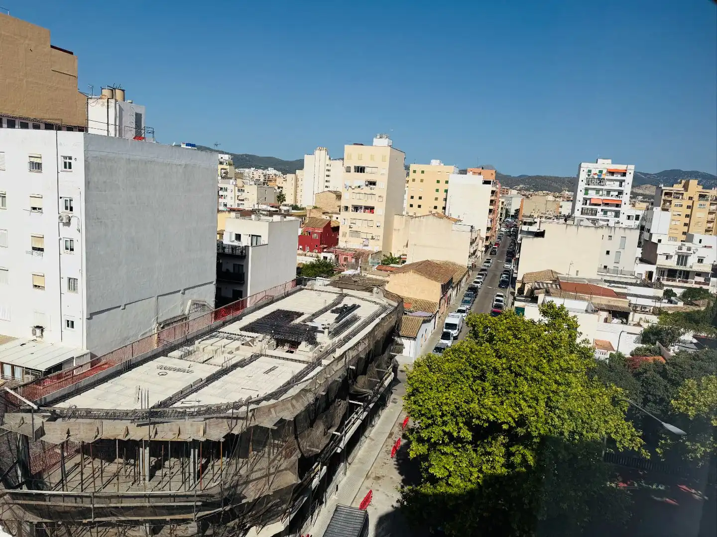 Vista exterior de Pis de lloguer en  Palma de Mallorca amb Aire condicionat, Parquet i Forn