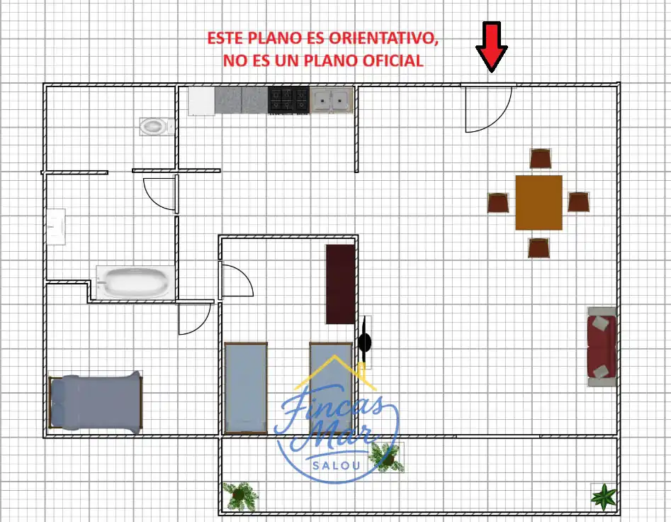 Piso en venta en Salou con Terraza y Piscina comunitaria