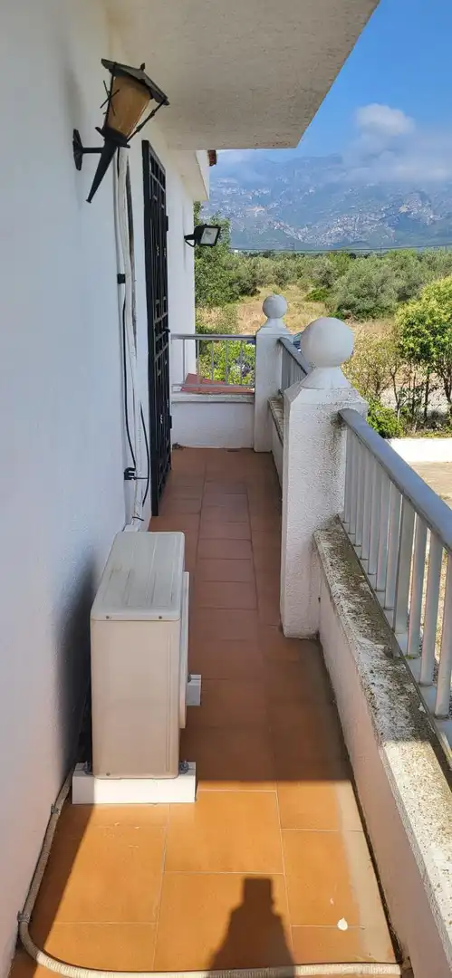 Balcony of Houses for sale in Roquetes  with Private garden, Terrace and Storage room