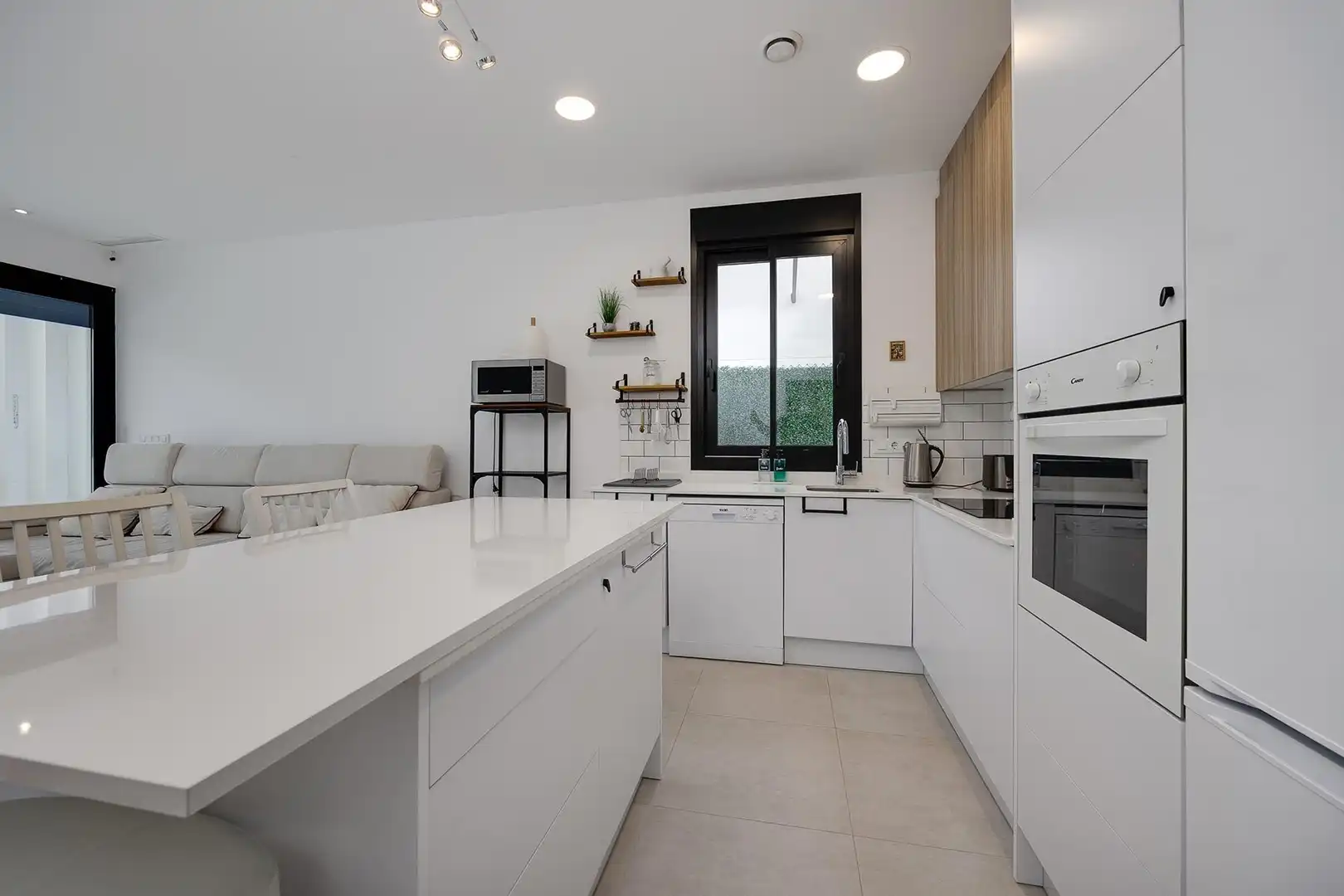 Cocina de Casa o chalet en venta en Pilar de la Horadada con Aire acondicionado, Calefacción y Jardín privado