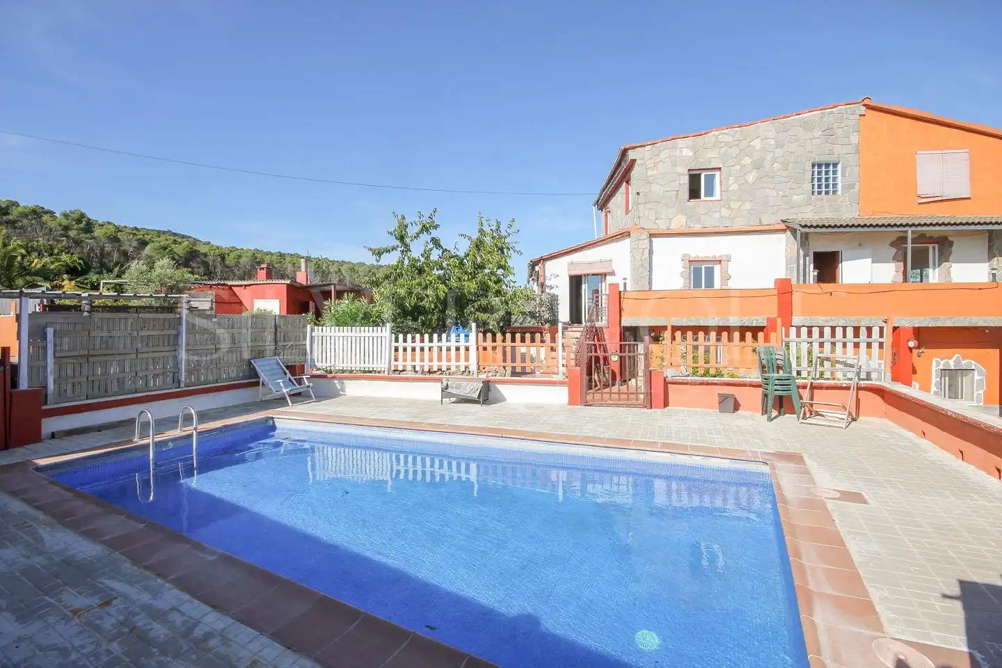 Piscina de Casa o xalet en venda en Pontons amb Jardí privat, Terrassa i Traster