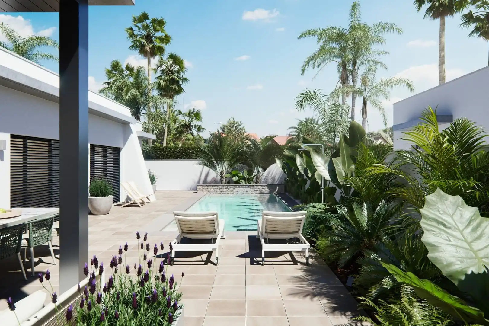 Terraza de Casa o chalet en venta en San Javier ciudad