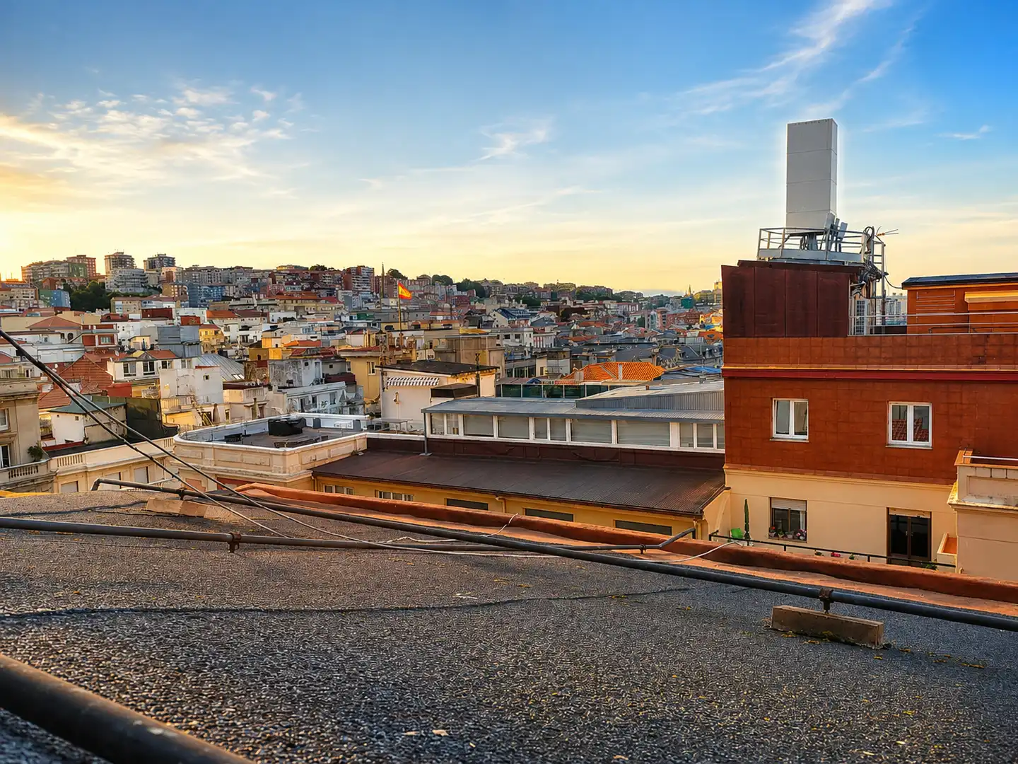 Vista exterior de Piso de alquiler en Santander con Amueblado y Horno