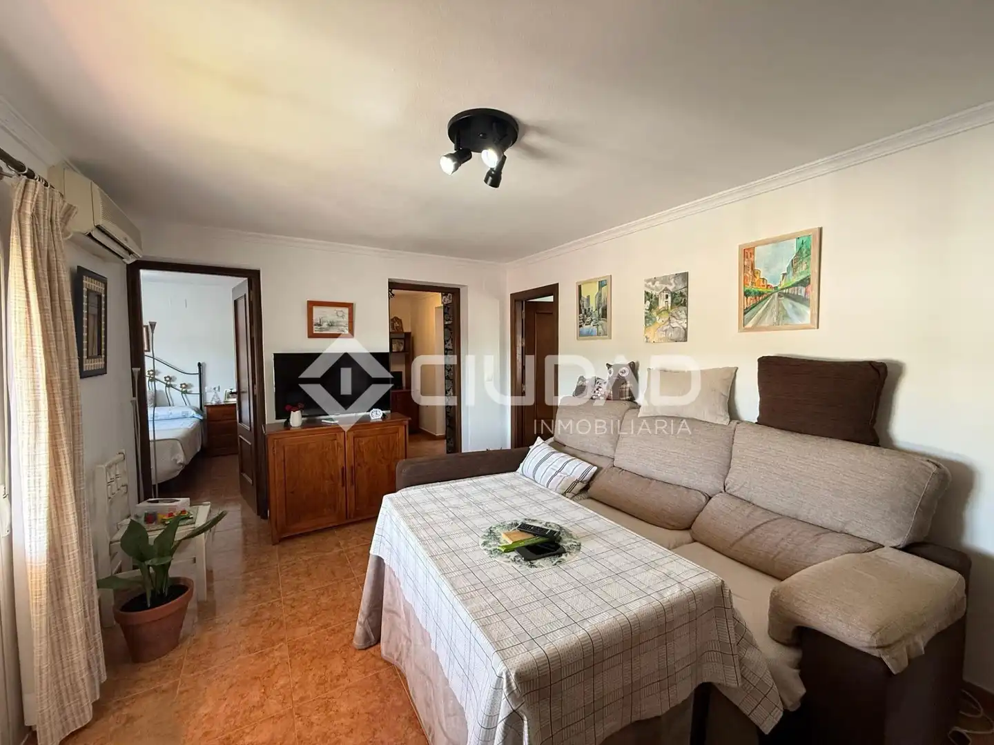 Living room of Flat for sale in El Bosque