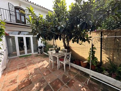 Terrace of Single-family semi-detached for sale in Marbella  with Terrace and Community pool