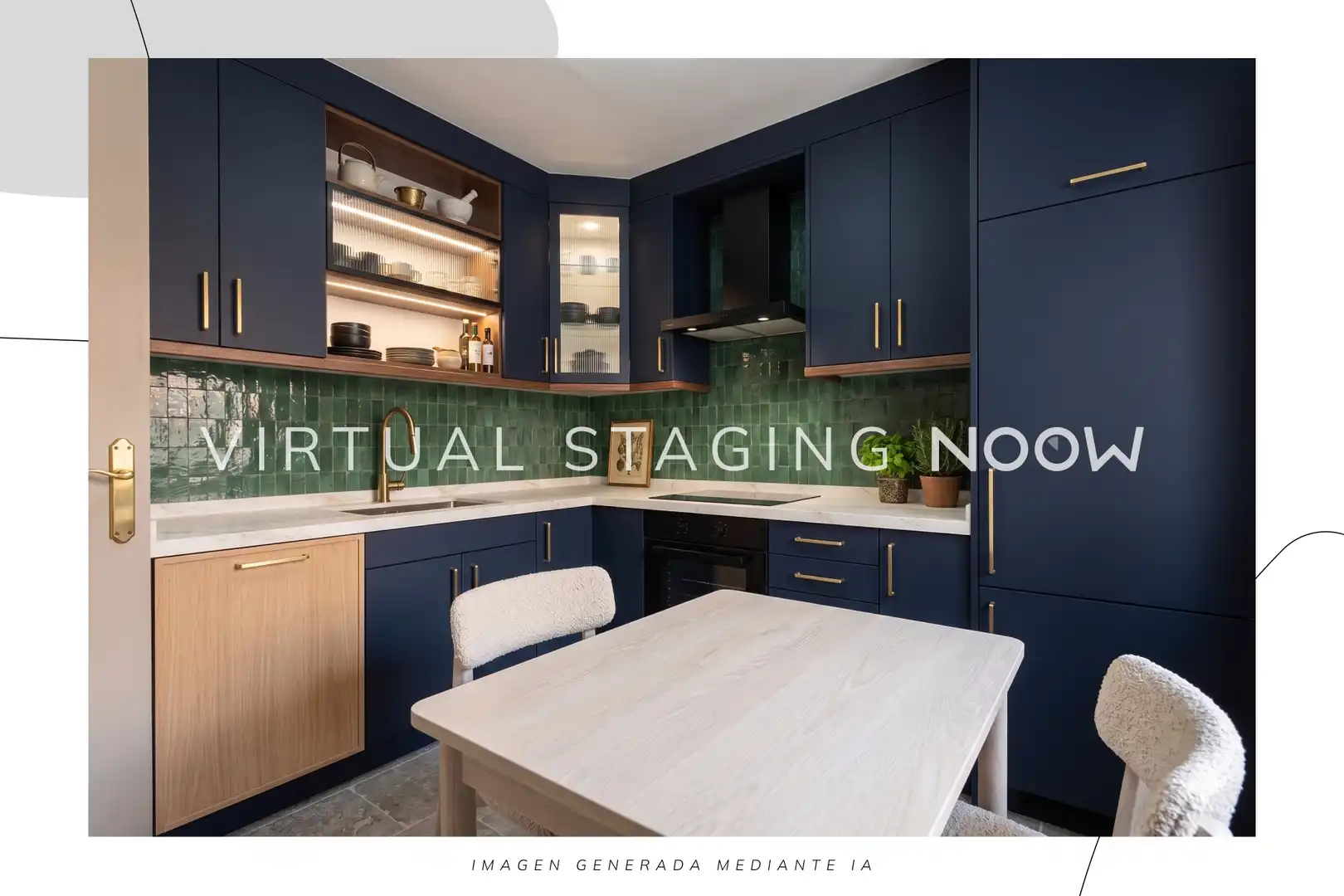 Cocina de Casa adosada en venta en San Juan de la Rambla con Terraza