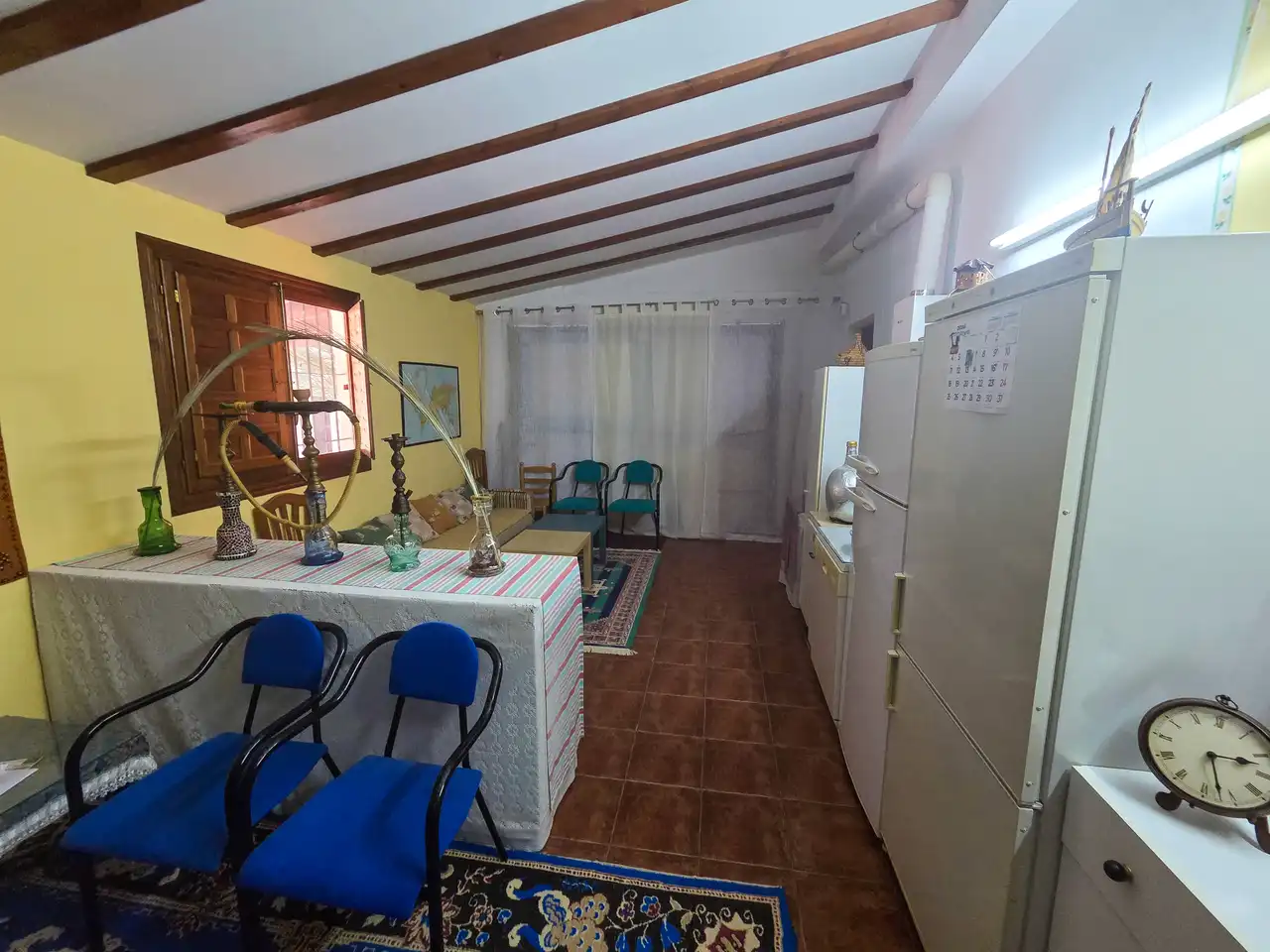 Cuina de Casa o xalet en venda en Elche / Elx amb Jardí privat, Terrassa i Piscina
