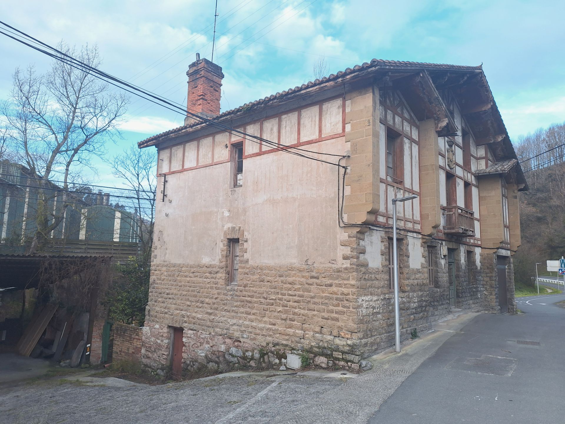 Vista exterior de Casa o chalet en venta en Zumaia con Jardín privado y Balcón