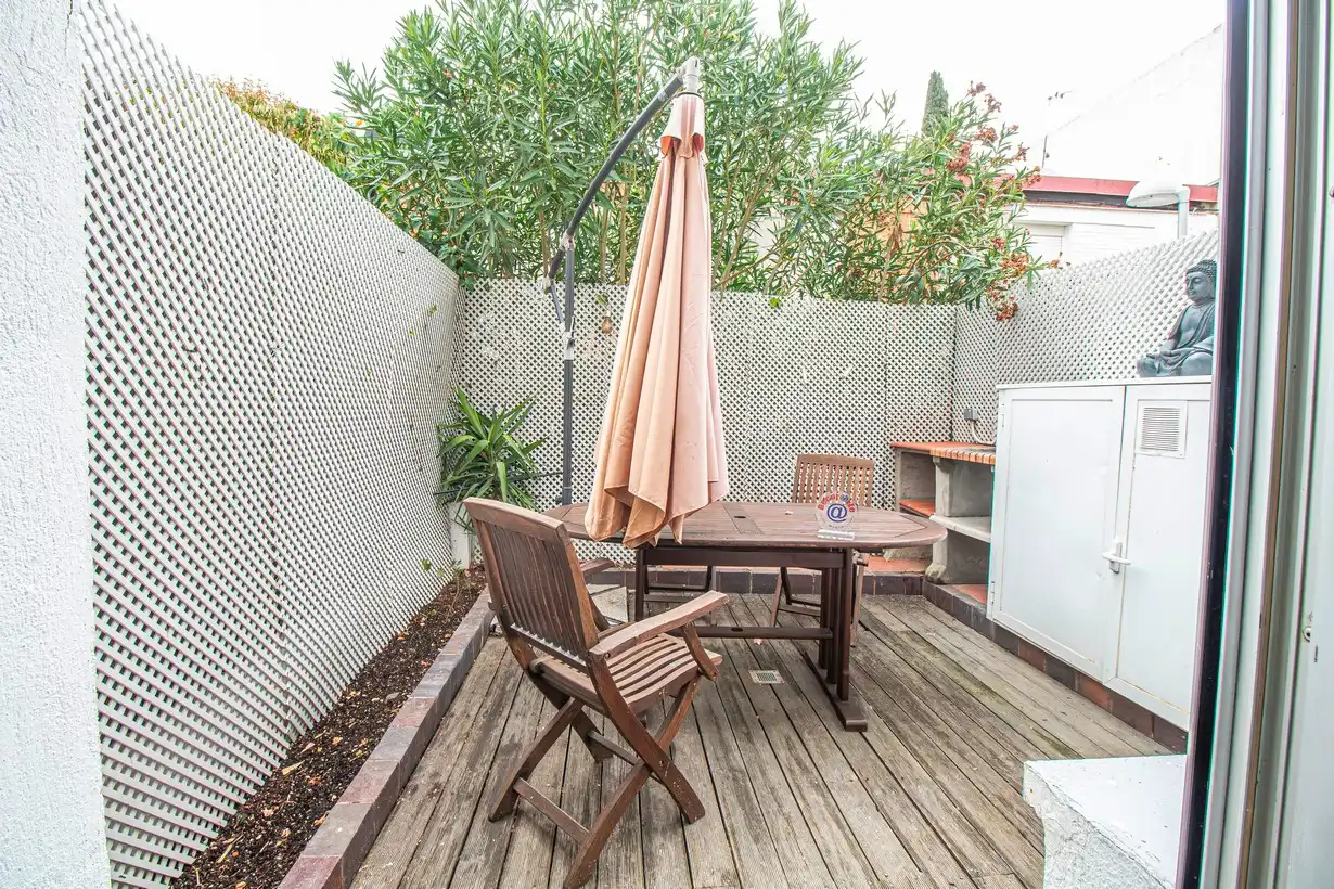 Terrace of Houses for rent in Madrid  with Air Conditioner, Heating and Private garden