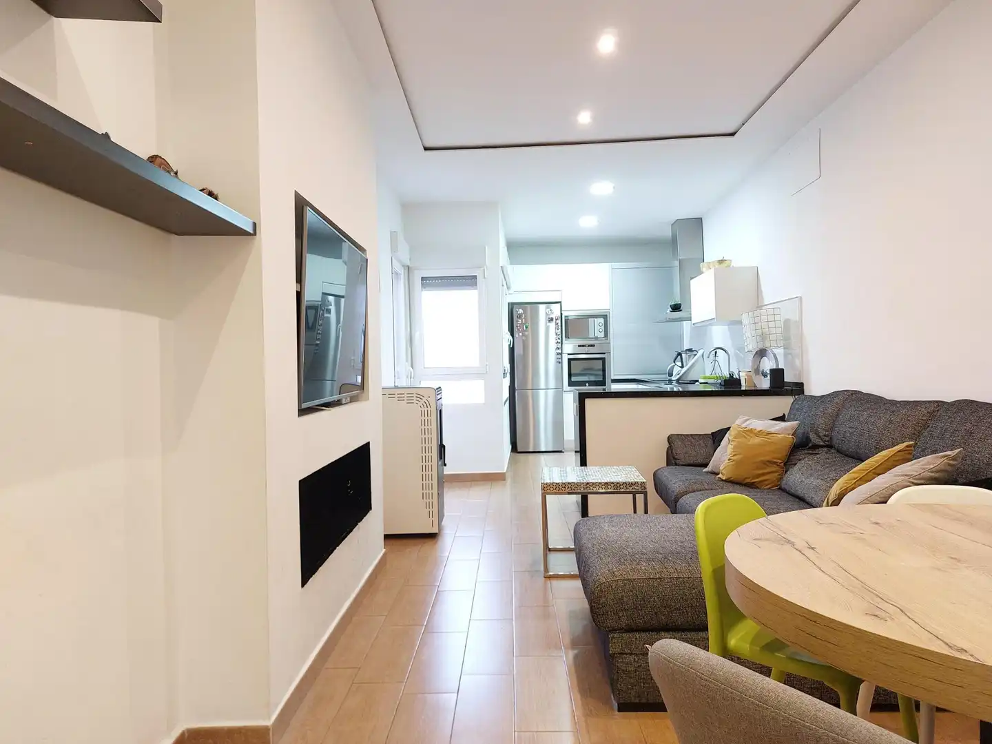 Sala de estar de Piso en venta en Novelda con Aire acondicionado y Balcón