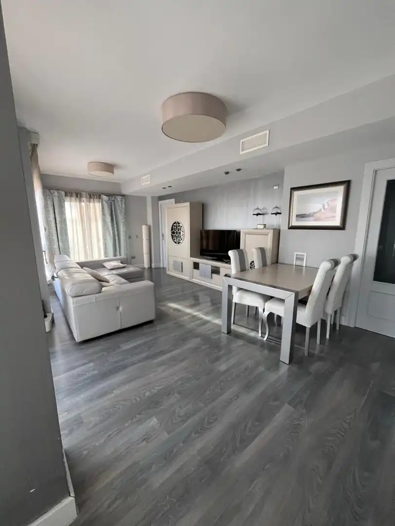 Sala de estar de Piso en venta en Águilas con Aire acondicionado, Parquet y Terraza