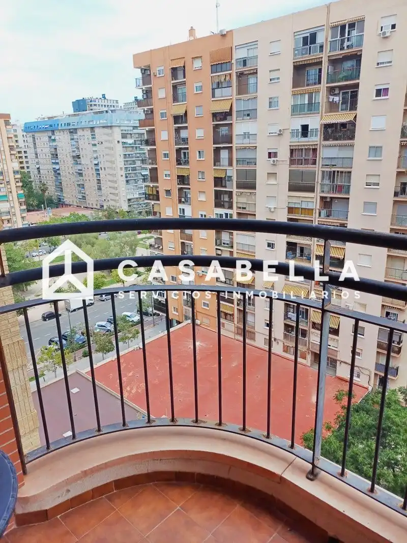 Terrasse von Wohnung zur Miete in Valencia mit Klimaanlage, Heizung und Terrasse
