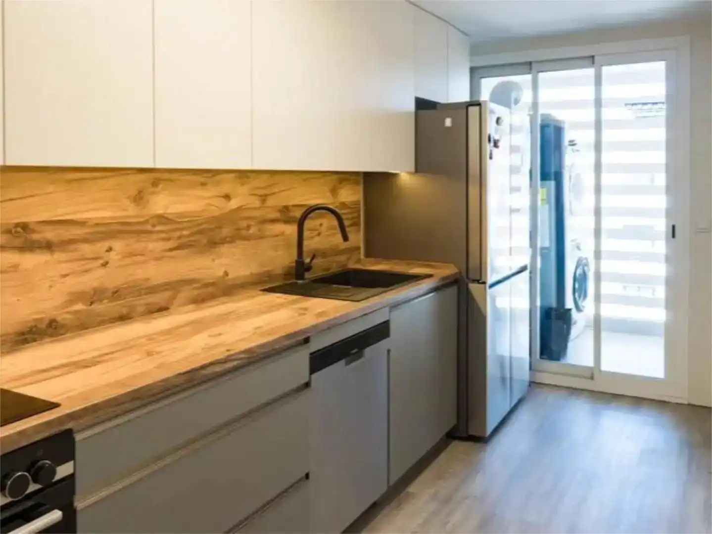 Cocina de Piso en venta en Estepona con Aire acondicionado y Balcón
