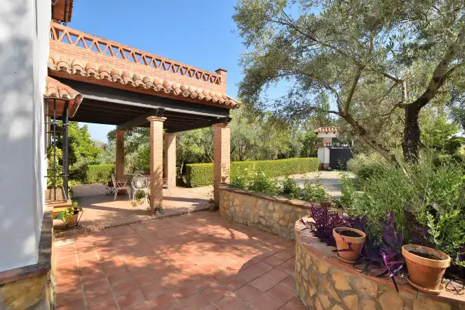 Jardín de Finca rústica en venta en Arriate con Jardín privado, Terraza y Piscina