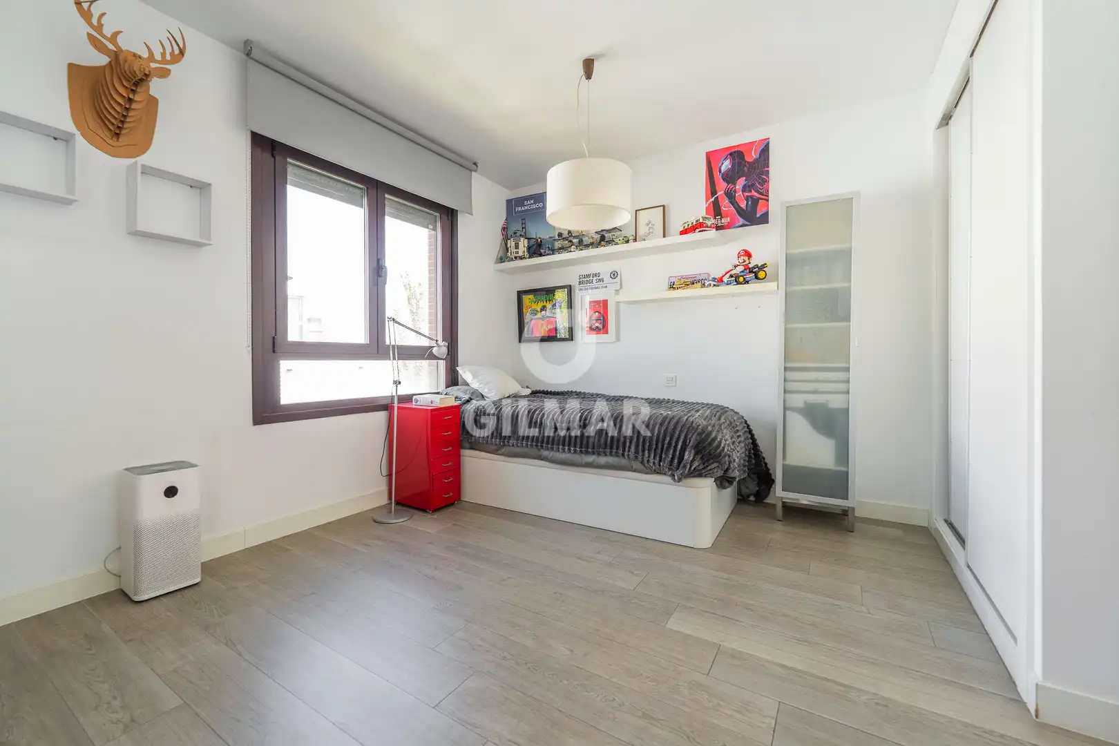 Bedroom of Duplexes for sale in Madrid  with Heating, Private garden and Storage room