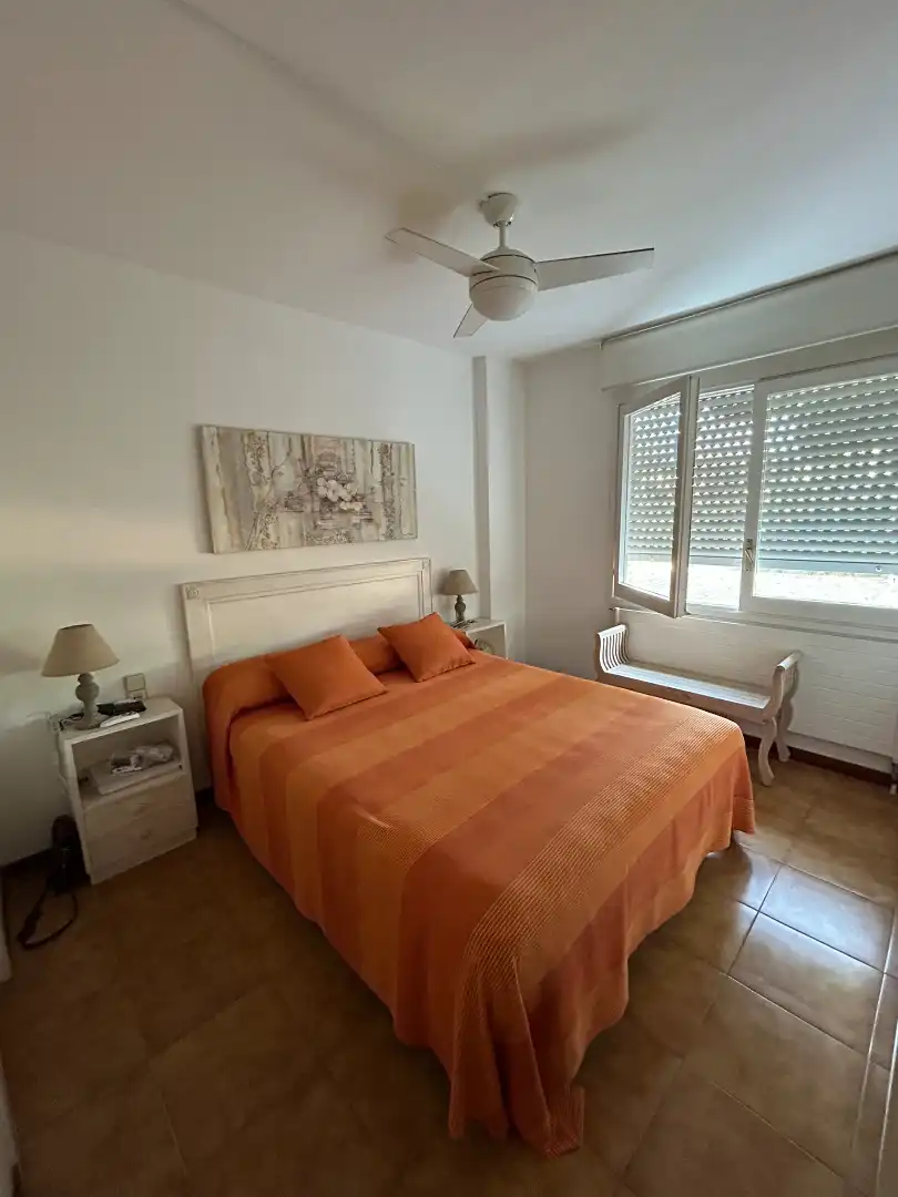 Schlafzimmer von Wohnung zur Miete in Sant Vicenç de Montalt mit Heizung, Möbliert und Ofen