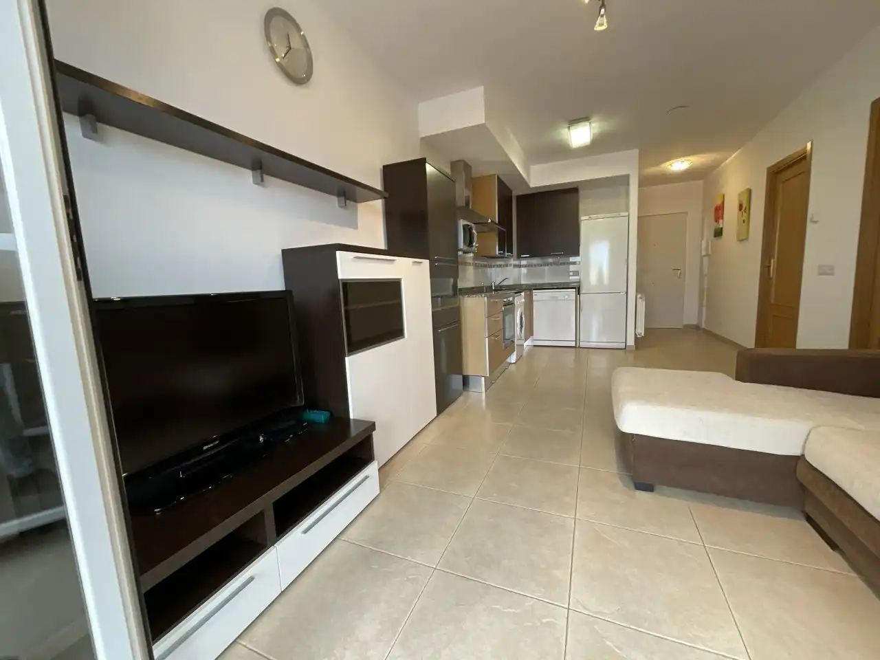 Wohnzimmer von Wohnung zum Verkauf in Alesanco mit Heizung, Möbliert und Balkon