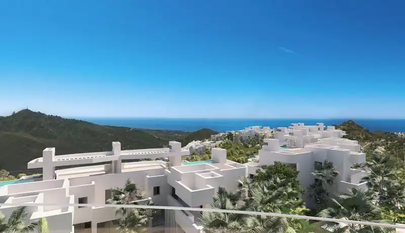 Vista exterior de Planta baja en venta en Ojén con Aire acondicionado, Jardín privado y Terraza